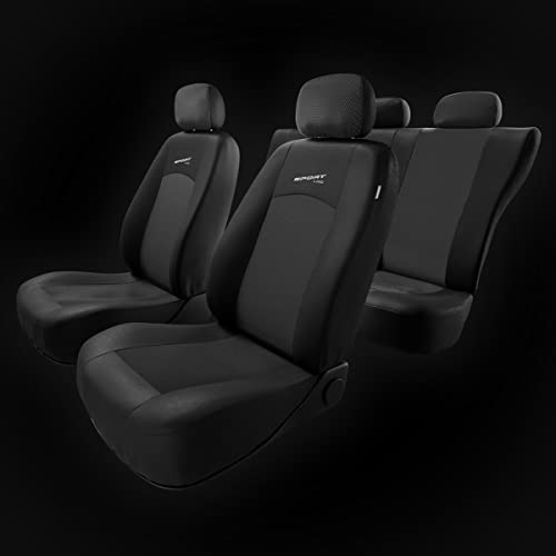 Mossa Fundas universales para Asientos de Coche adecuadas para Seat Altea (2004-2015) - S-G1