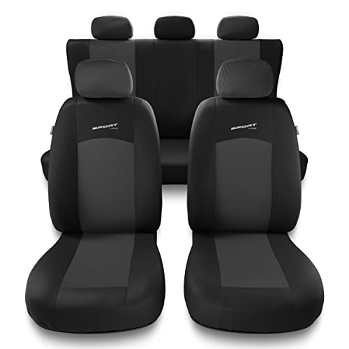 Mossa Fundas universales para Asientos de Coche adecuadas para Seat Altea (2004-2015) - S-G1