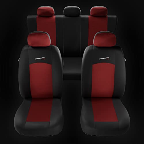 Mossa Fundas universales para Asientos de Coche adecuadas para Seat Ibiza (I, II, III, IV, V) (1984-2019) - S-RD