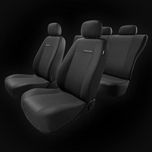 Mossa Fundas universales para Asientos de Coche adecuadas para Seat Leon (I, II, III) (1999-2019) - UNE-3