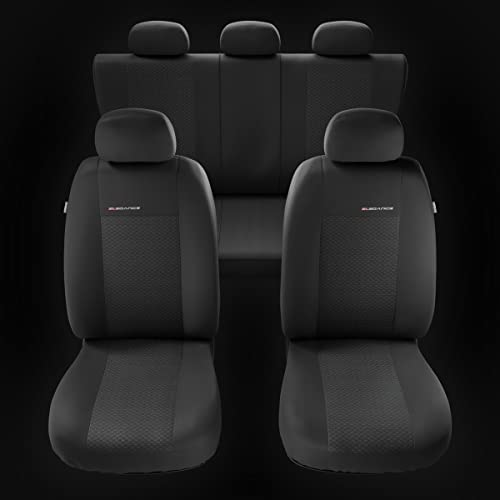 Mossa Fundas universales para Asientos de Coche adecuadas para Seat Leon (I, II, III) (1999-2019) - UNE-3