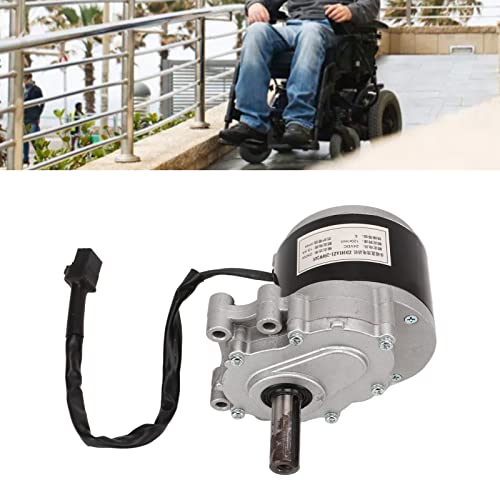 Motor de Silla de Ruedas eléctrica, Motor de Silla de Ruedas de 250 W 24 V Motor de Engranaje de Silla de Ruedas de Alta torsión Cepillado de CC para Silla de Ruedas eléctrica