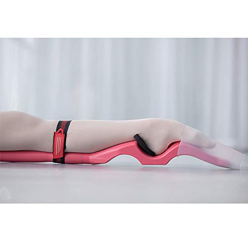 MSHK Ballet Foot Stretcher, Ligament Stretch Shaper, Estiramiento De Pierna Reforzador con Banda Elástic A para Danza Gimnasia Alegría,Blanco