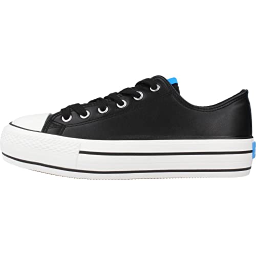 MTNG Deportivas Mujer Deportivas Bigger-X 60173 Mujer | Deportivas Casual | Cierre con Cordones | 55614 | PU NEGRO3