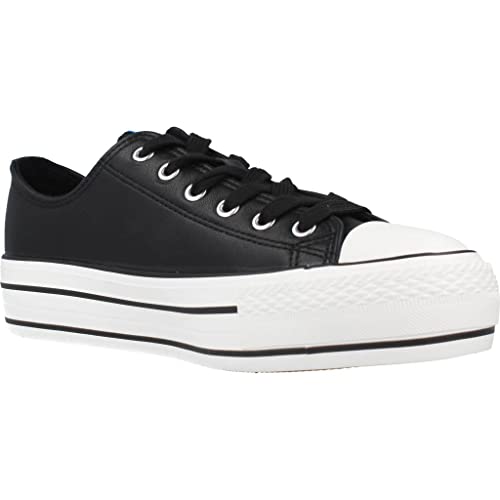 MTNG Deportivas Mujer Deportivas Bigger-X 60173 Mujer | Deportivas Casual | Cierre con Cordones | 55614 | PU NEGRO3