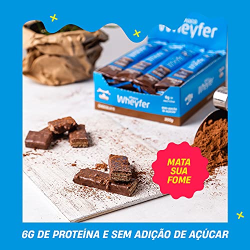 +Mu - Barrita Proteica Chocowheyfer Chocolate cx 12unit. 6 gramos de proteína por barrita. El snack perfecto entre comidas