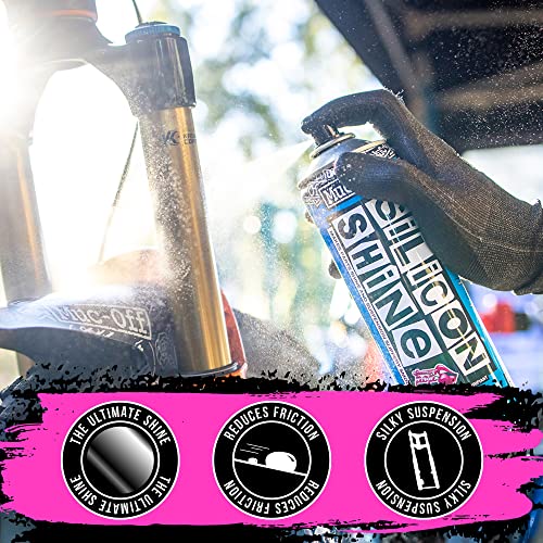 Muc-Off Shine Abrillantador de Bicicleta de Silicona Líquida, 500 ml