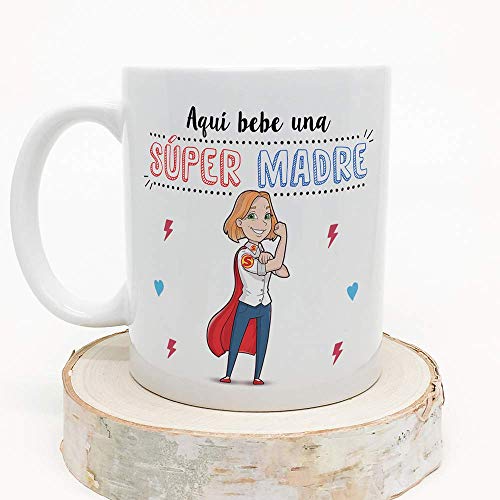 MUGFFINS Tazas para Super Familiares (Madre)