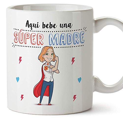 MUGFFINS Tazas para Super Familiares (Madre)