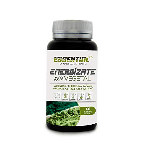 Multivitamínico Total | Fortalece tus defensas y protege tu Sistema Inmune | Vitamina C, A, B1, B2, B3, B5, B6 y B12 + Espirulina + Chlorella | Aporte eficaz de energía y vitalidad | 60U.