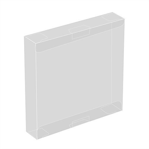 mumisuto Protectores de Juegos en Caja 10 Piezas de Funda Protectora de plástico Transparente a Prueba de arañazos para Nintendo Game Boy GBA Tamaño del Juego en Caja 5x5x0.98in