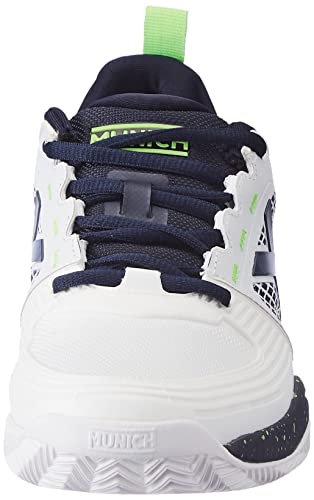 Munich Atomik, Zapatillas de Pádel Unisex adulto, Blanco 15, 44 EU