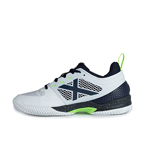 Munich Atomik, Zapatillas de Pádel Unisex adulto, Blanco 15, 44 EU