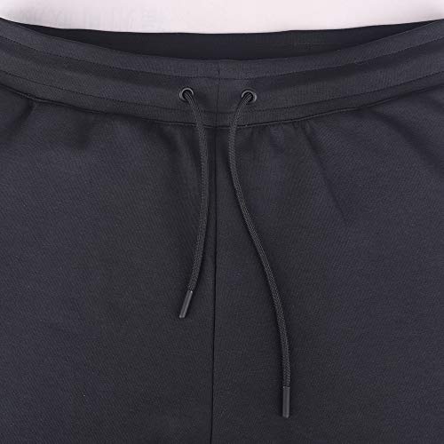 Muscle Alive Hombre Pantalones de chándal para Largos para Entrenamiento deportivode chándal Culturismo Fitness Pants S9004 Negro M