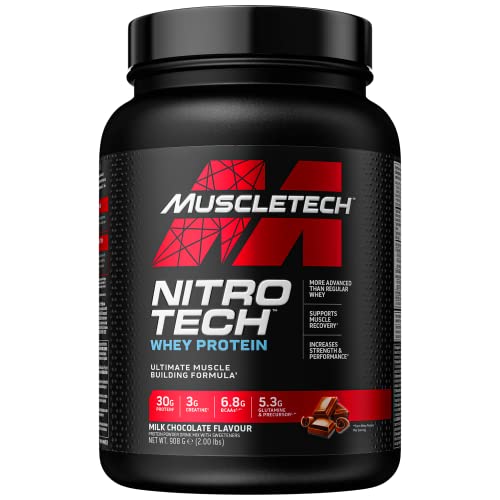 Muscletech Suplemento para Deportistas Nitro Tech Performance Series, Sabor de Chocolate - 907 gr