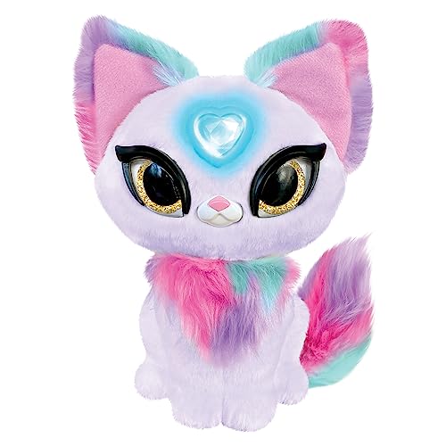 My Fuzzy Friends - Magic Whisper Zoey Rosa, Juguete Interactivo de Peluche con Sonidos, te responde y susurra, niños y niñas Desde 4 años, Famosa (MYG00102)