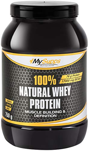 My Supps 750g 100 Percent Natural Whey Protein