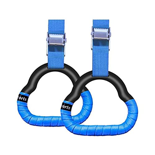 NA NA NA - Juego de Anillos de Gimnasia para Ejercicios y Gimnasia, Equipos de Entrenamiento para niños con Correas Ajustables y Ajustables para Entrenamiento físico