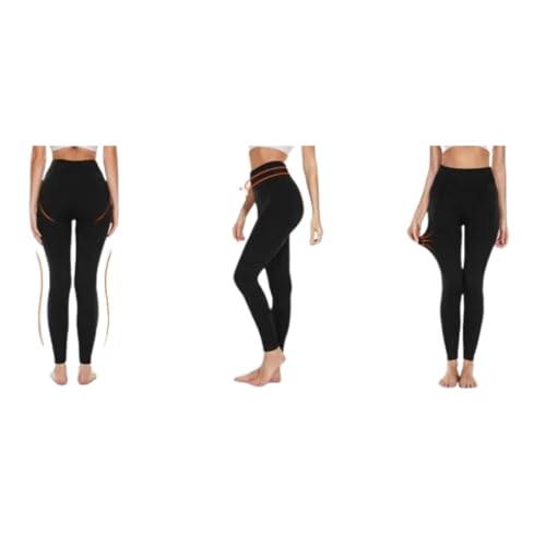 Nakloe - 2 Packs - 600 DEN - Leggins termicos Mujer Invierno - Leggins termicos Mujer - Mallas termicas Mujer Invierno - Leotardo Mujer - Uso Interior