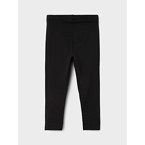 NAME IT Nkfvivian Capri Legging FF Noos Leggings, Black, 140 para Niñas