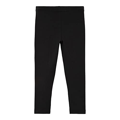 NAME IT Nkfvivian Capri Legging FF Noos Leggings, Black, 140 para Niñas