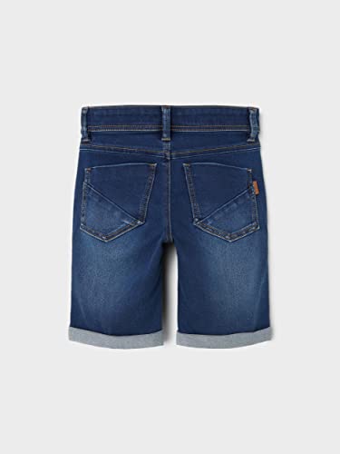 NAME IT Nkmsofus Dnmtax 2012 Long Shorts Noos Pantalones Cortos, Azul (Medium Blue Denim Medium Blue Denim), 104 para Niños