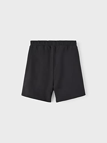 NAME IT Nlmfento-Pantalones Cortos, Negro, 146 cm para Niños