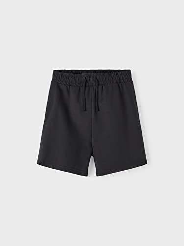 NAME IT Nlmfento-Pantalones Cortos, Negro, 146 cm para Niños