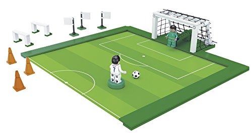 NANOSTARS, Bloques Compatible Penalty Set Standard de Real Madrid Juegos de construcción Multicolor, 2 Figuras, 78 Piezas