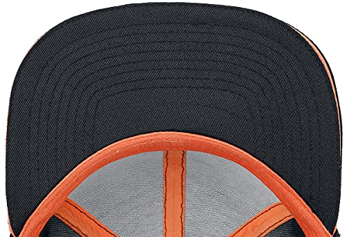 Naruto Shippuden Badge Hombre Gorra Negro 100% algodón