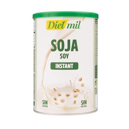 Naturgreen - Dietmil Soja Calcium Instant Bio, Bebida De Soja En Polvo, Bebida Vegetal Ecológica, Sin Azúcares Añadidos, Contiene400 Gr