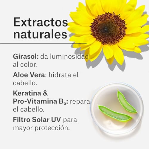 NaturVital - Mascarilla de Pelo ColourSafe, Sin Parabenos ni Siliconas, Coloración para Cabellos Negros, con Keratina Vegetal, Aporta Brillo y Protege el Color, 300 ml