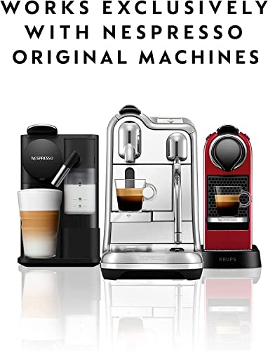 Nespresso Original Cápsulas de Café, 50 Cápsulas de Café Stockholm para Máquina de Café, Cafetera, Tueste Intenso