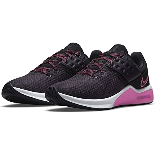 Nike Air MAX Bella TR 4, Zapatillas Deportivas Mujer, Black Hyper Pink Cave Purple White, 38 EU