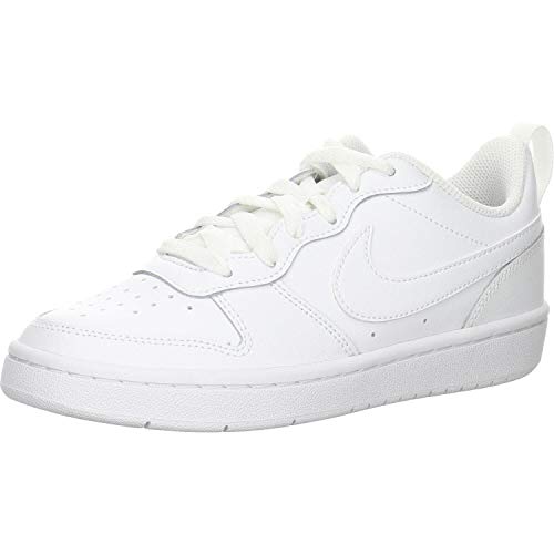 NIKE Court Borough Low 2 (Tdv), Zapatillas Bajas Unisex niños, Blanco, 27 EU