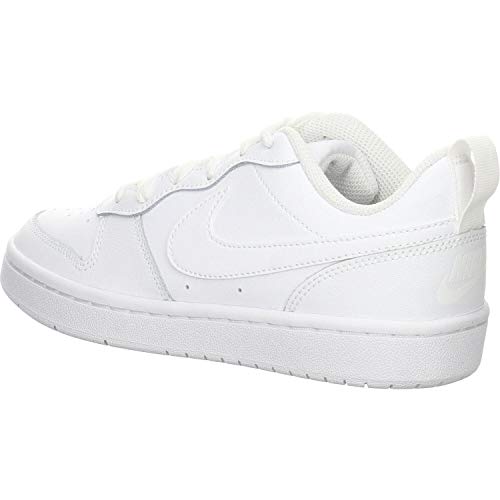 NIKE Court Borough Low 2 (Tdv), Zapatillas Bajas Unisex niños, Blanco, 27 EU