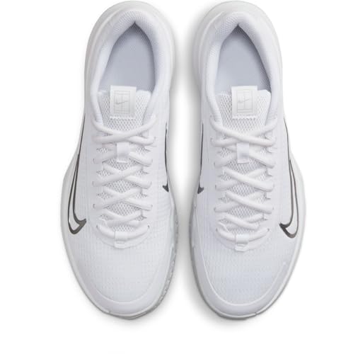 NIKE Court Vapor Lite 2, Zapatillas Mujer, White Metallic Silver Pure Platinum, 36 EU