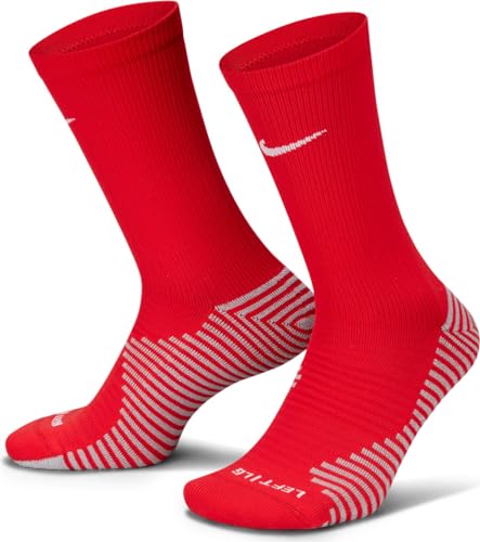 NIKE DH6620-657 U NK STRIKE CREW WC22 Socks Unisex Adult UNIVERSITY RED/WHITE Tamaño M