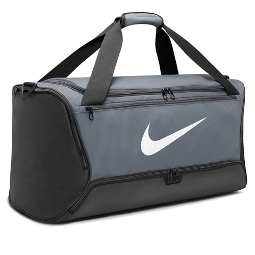 NIKE DH7710-068 Brasilia 9.5 Sports backpack Unisex Iron Gray/Black/White 1SIZE