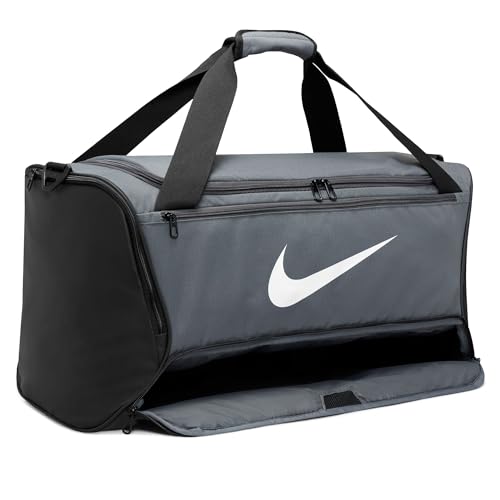 NIKE DH7710-068 Brasilia 9.5 Sports backpack Unisex Iron Gray/Black/White 1SIZE