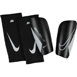 NIKE DN3611-010 NK Merc Lite - FA22 Shin Guards Unisex Adult Black/Black/White Tamaño M