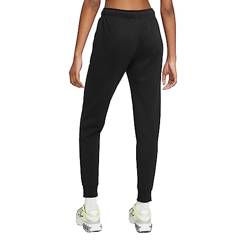 NIKE DQ5191-010 W NSW Club FLC MR Pant STD Pants Mujer Black/White Tamaño M