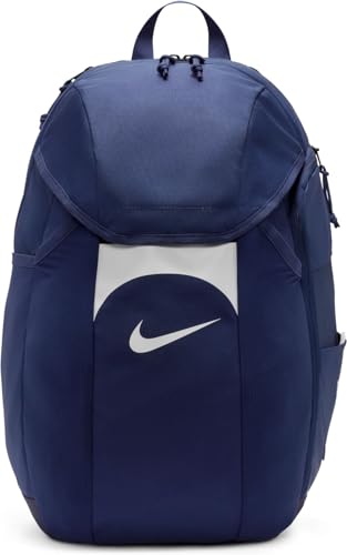 NIKE DV0761-410 Academy Team Gym Bag Unisex MIDNIGHT NAVY/MIDNIGHT NAVY/WHITE Tamaño 1SIZE