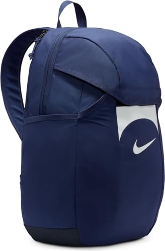 NIKE DV0761-410 Academy Team Gym Bag Unisex MIDNIGHT NAVY/MIDNIGHT NAVY/WHITE Tamaño 1SIZE