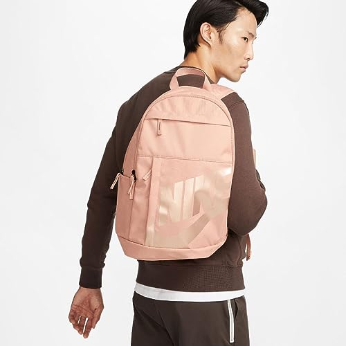 Nike Elemental-2.0, talla única, Oro rosa/oro rosa/bronce rojo Mtlc, 21 L, Rucksack