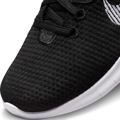 NIKE Flex Experience Run 11, Zapatillas Mujer, Black White Dk Smoke Grey, 38.5 EU