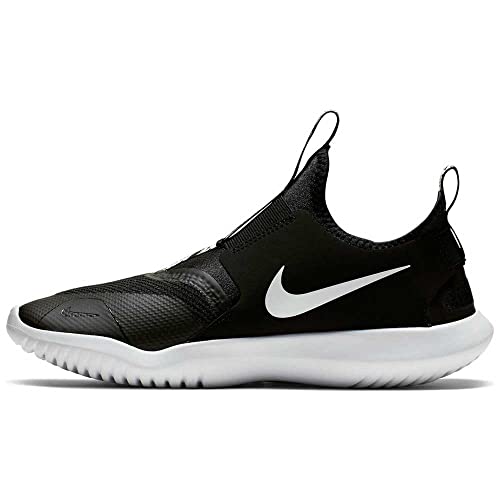 NIKE Flex Runner (GS), Sneaker Unisex Adulto, Blanco Negro, 38 EU