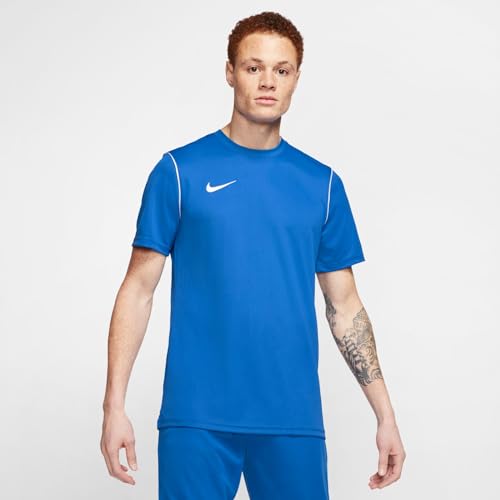 Nike Hombre Camiseta de Manga Corta, Royal Blue/White/White, XL