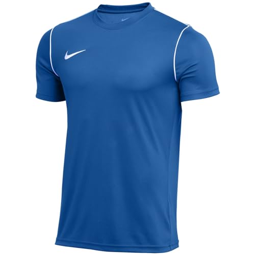 Nike Hombre Camiseta de Manga Corta, Royal Blue/White/White, XL