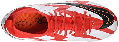 Nike Jr. Mercurial Superfly 8 Academy CR7 MG, Soccer Shoe, Chile Red/Black-White-Total Orange, 36 EU